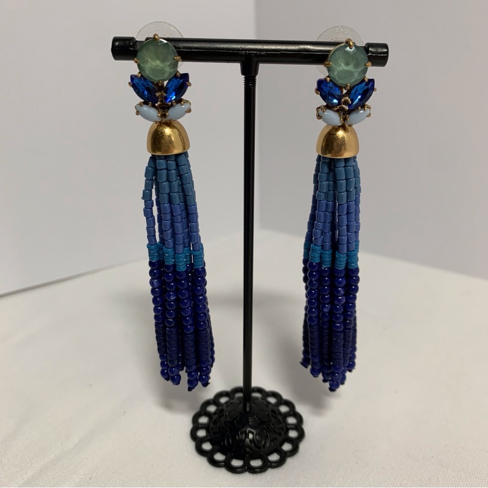 Stella & Dot Iris Tassel Earrings